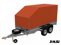 Прицеп Экспедиция Универсал 121734 Евро (комплектация максимальная)