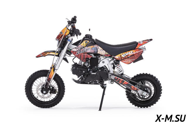 Питбайк BSE EVO 110e Samurai SA - 12/10 (Полуавтоматическая КПП)