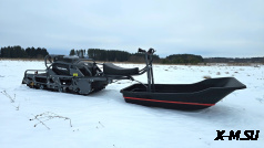 Мотобуксировщик Тофалар Тундра LONG Толкач