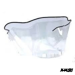 Стекло ветровое для Ski-Doo Summit 600/700/800 2001 г (высота 39см, толщина 2мм, МПК)