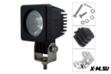 Фара 10W 9-32V, сталь 810