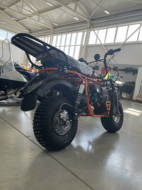 Мотоцикл СКАУТ САФАРИ ПЛЮС 3L-8Е+ BIGFOOT(ФАРА, ЭЛ.СТ.перед и зад подвес. KP230 -8+ л.с.,седло Альфа