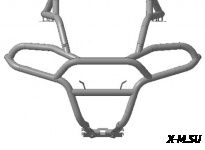 Защита передняя усиленная (глянец)