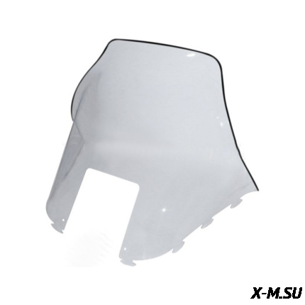 Стекло ветровое для снегохода Polaris Widetrak LX (высота 74см, толщина 3мм, МПК)