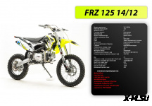 Питбайк PWR Racing FRZ 125 14/12