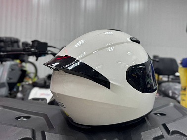 Шлем интеграл HETOSHI XD1-90 цв. Белый глянцевый  р. XL 