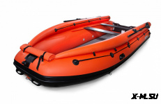 Лодка надувная моторная SOLAR-450 Strela Jet tunnel (Expedition)
