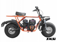 Мотоцикл СКАУТ САФАРИ 3L-8  BIGFOOT (ФАРА, перед и зад подв., 8,0 л.с.,руч. старт, дисковый тормоз)