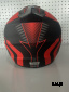 Шлем кроссовый HETOSHI XD1-186 цв. Черно-красный  р. XL