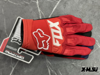 Перчатки взрослые FOX XD2-1 цв. Красный  р. XL