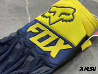 Перчатки взрослые FOX XD2-1 цв. Сине-желтый  р. M