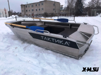 Алюминиевая моторная лодка Тактика-390РМ