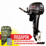 Лодочный мотор PARSUN T9.9FWS (эл.запуск, дист-ия, тросы в комплекте)