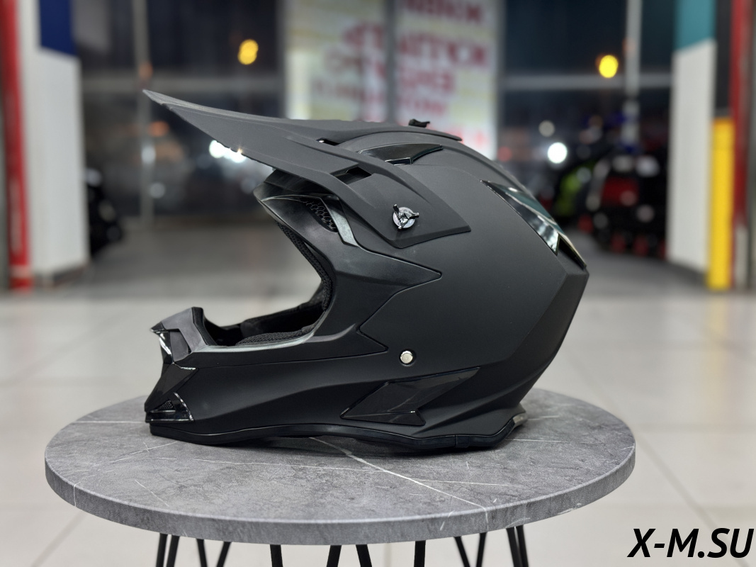 Шлем кроссовый HETOSHI XD1-50 цв. Черный матовый р. XL 