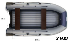 Лодка «ФЛАГМАН – DK 550J»