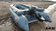 Надувная лодка НДВД ROCKY 375 + фальшборт