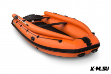 Лодка надувная моторная SOLAR-470 Super Jet tunnel с фальшбортом