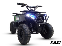 Детский бензиновый квадроцикл MOTAX GRIZLIK MIDI PS BW  с Механическим стартером