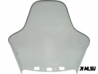 Стекло ветровое для снегохода BRP (высота 68см, толщина 4мм, МПК)