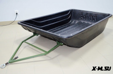 Сани волокуши широкие для всесезонного мотобуксировщика