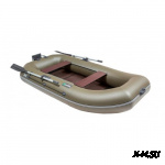 Гребная лодка GAVIAL 260 NT НАВЕСНОЙ ТРАНЕЦ + СЛАНЬ 1,5М