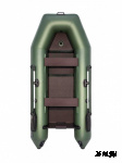 Надувная лодка Аква 2900 Слань Книжка Киль
