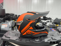 Шлем кроссовый HETOSHI AD2-6 цв. Черно-оранжевый  р. S