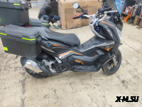 МаксиСкутер PROMAX ADV-Extra 250(49) (EFI, ABS, BOX, AUDIO) оранжево-черный