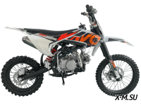 Питбайк KAYO M125EM 17/14 (механ. сцепл., эл. стартер)