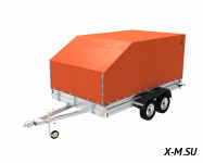 Прицеп Универсал 121836 Евро (комплектация полная)