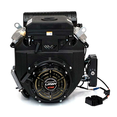 Двигатель Lifan LF2V78F-2A PRO(New), 27 л.с. D25, 3А, м/радиатор