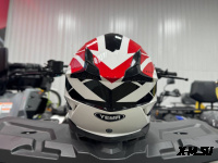 Шлем кроссовый HETOSHI XD1-73 цв. Черно-бело-оранжевый р. XXL