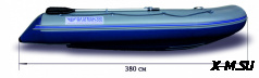 Лодка «ФЛАГМАН - 380L»
