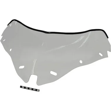 Стекло ветровое для снегохода BRP SUMMIT X 600 HO ETEC 2010 (высота 15см, толщина 3мм, ПЭТг)